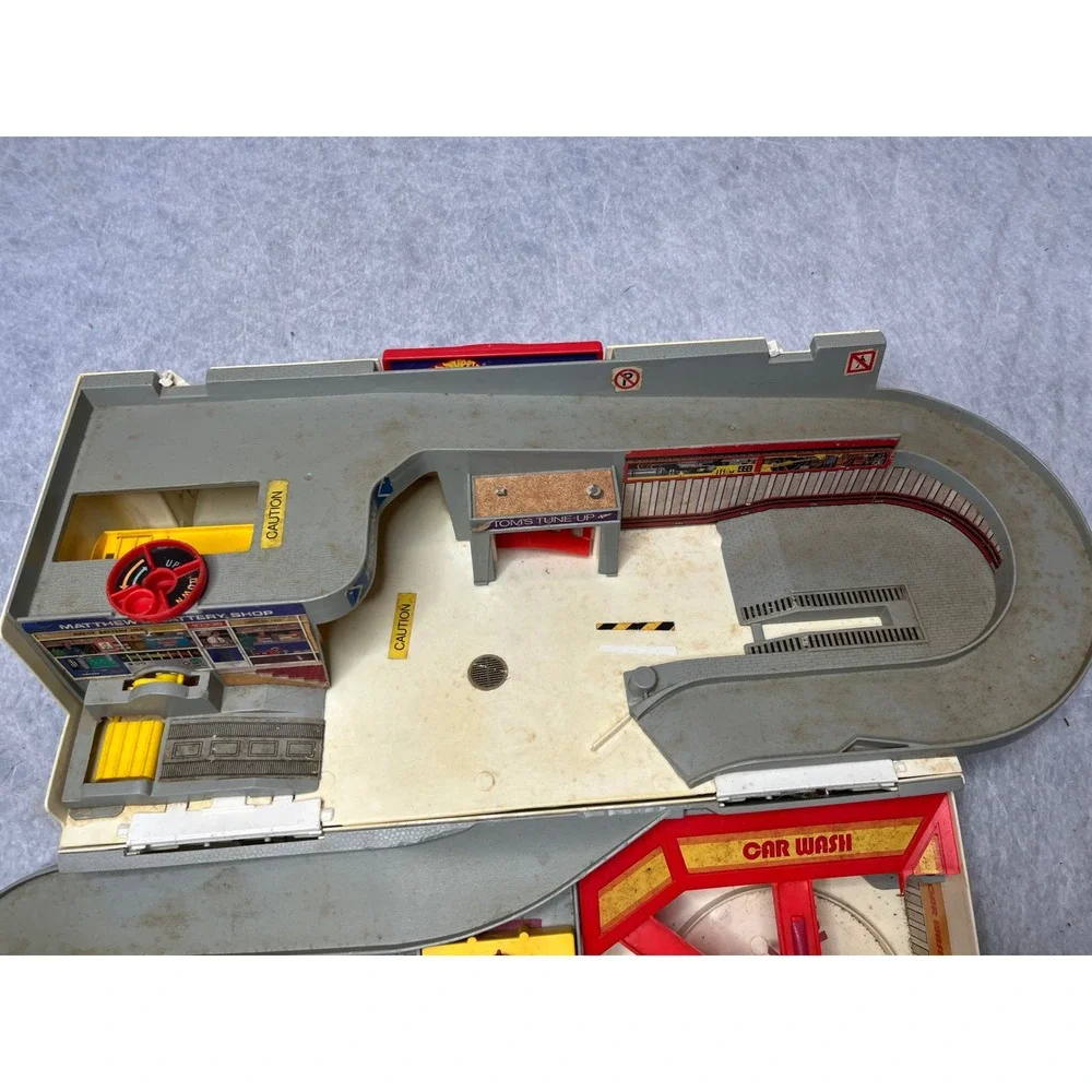 Vintage 1979 Hot Wheels Car Wash & Service Station Sto & Go Playset‎ Mattel 1215